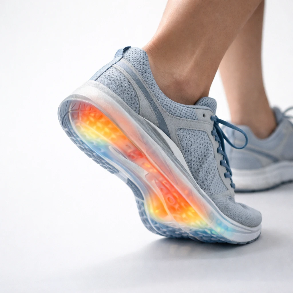 کتونی رانینگ سبک و طبی برای جلوگیری از زانو درد و کف پا درد